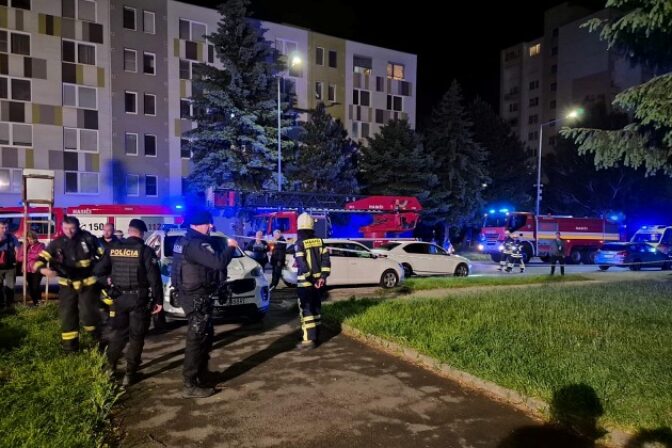 Hasiči, požiar, Žiar nad Hronom