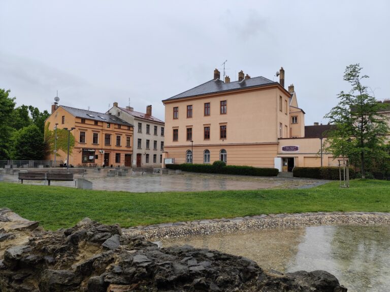 Park Gustava Mahlera v Jihlave.