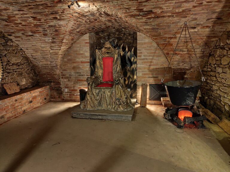 Priestory, v ktorých sa natáčala rozprávka Z pekla šťastie s Karlom Gottom.