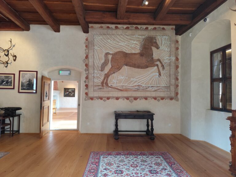 Tento kôň asi slúžil na výučbu.