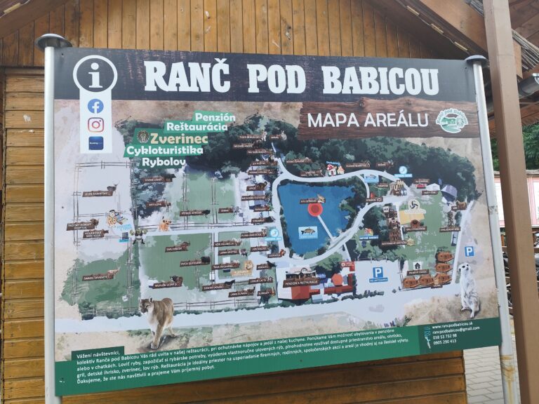 Reštaurácia s mini ZOO patrí medzi obľúbené miesta navštevované cyklistami.