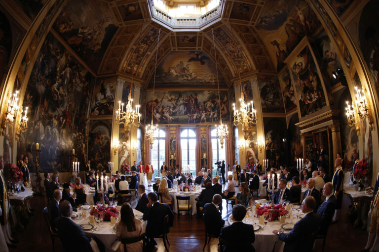 politika ľudia večera Paleis Huis ten Bosch