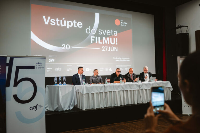 Tlačová konferencia k 31. ročníku IFF Art Film Košice. 9. j