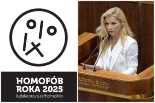 Šimkovičová , Homofób roka 2025