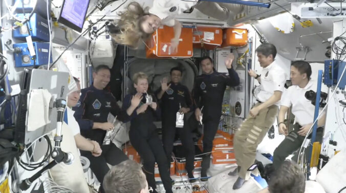 NASA paluba Medzinárodnej vesmírnej stanice ISS