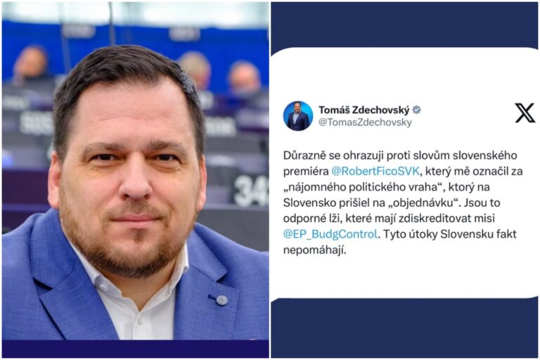 Tomáš Zdechovský a jeho kritika premiéra Roberta Fica.