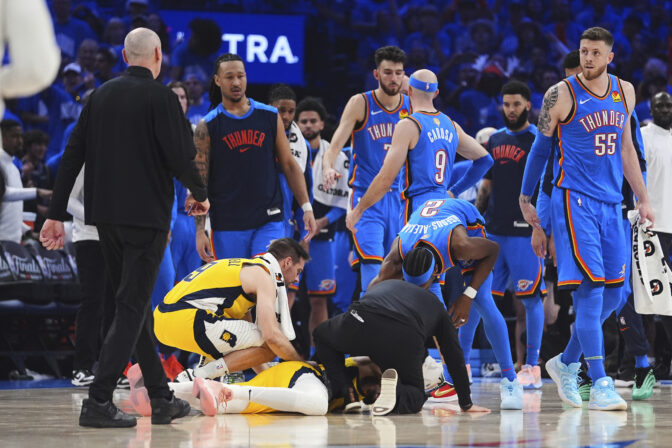 Finále NBA: Tyrese Haliburton - zranenie