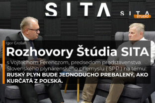 Vojtech Ferencz (SPP) počas rozhovoru pre agentúru SITA.
