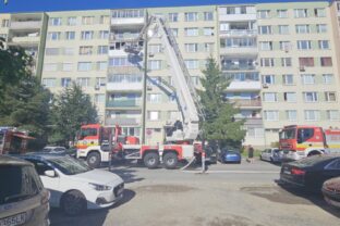 Košice, požiar