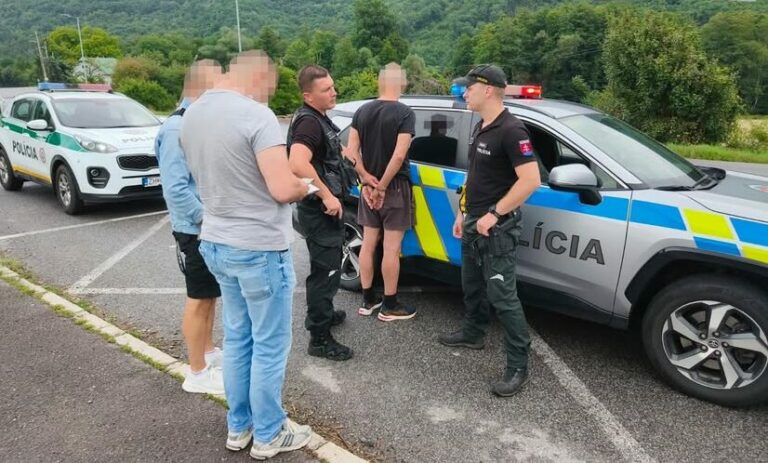 Slovenská polícia, zadržanie Taliana