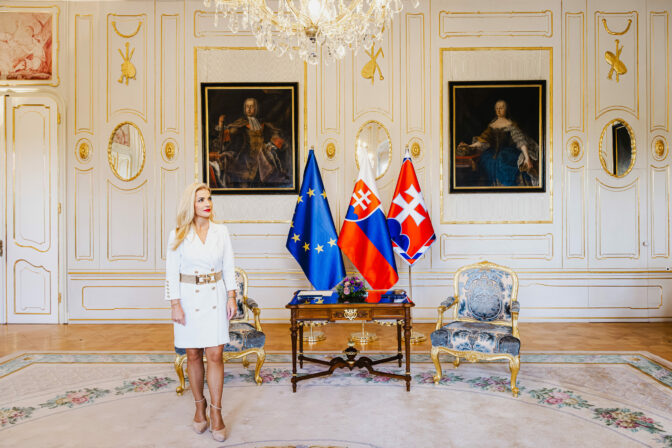 PREZIDENT: Prijal ministerku kultúry SR