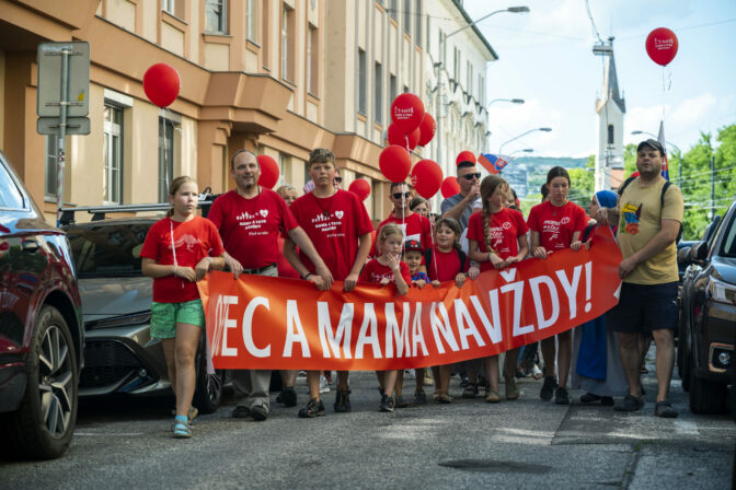 BRATISLAVA: Národný pochod Hrdí na rodinu
