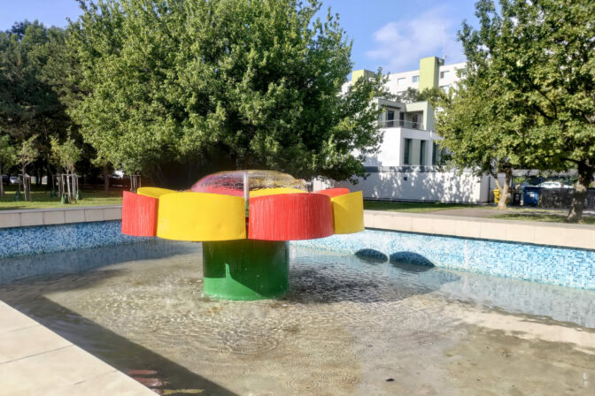 BRATISLAVA: Fontána Lotosový kvet