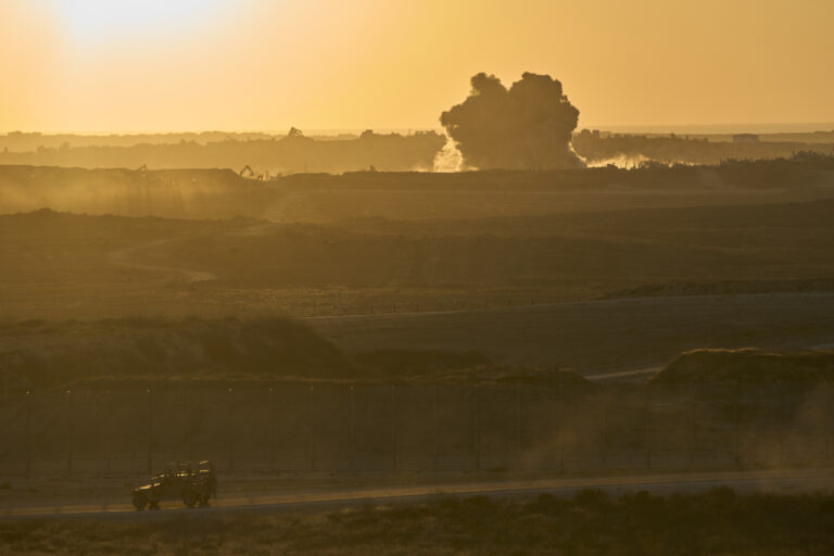 krajina Izrael výbuch vozidlo vojenské vojna