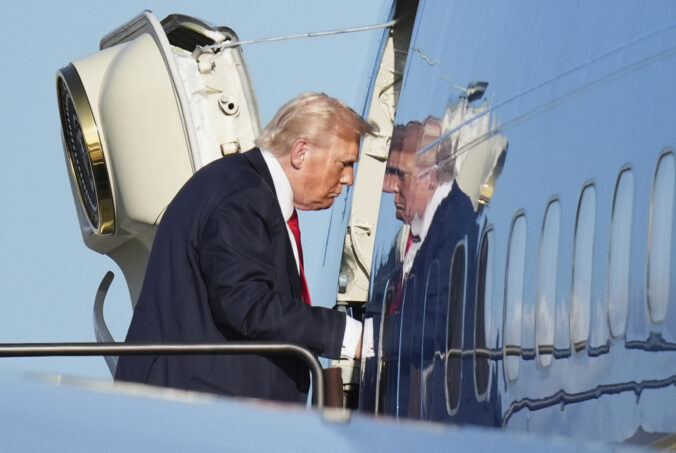 Trupm Donald lietadlo air force