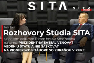 Boris Kollár počas rozhovoru pre agentúru SITA