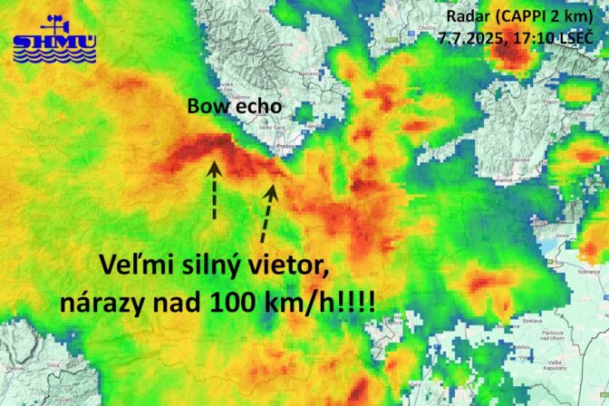 Búrky na Slovensku