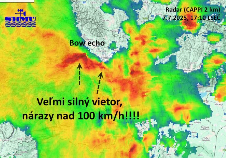 Búrky na Slovensku