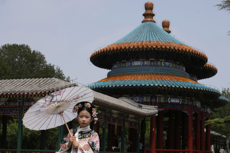 dieťa Čching Chrám nebies