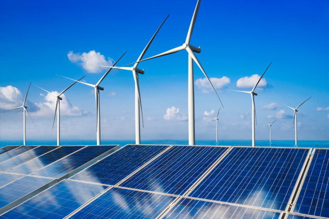 Solárna, veterná elektráreň, OZE