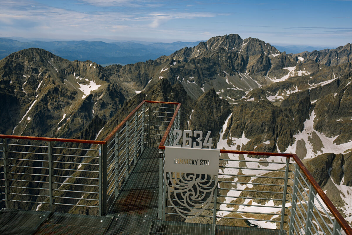 Lomnica Peak High Tatras mountains of Slovakia