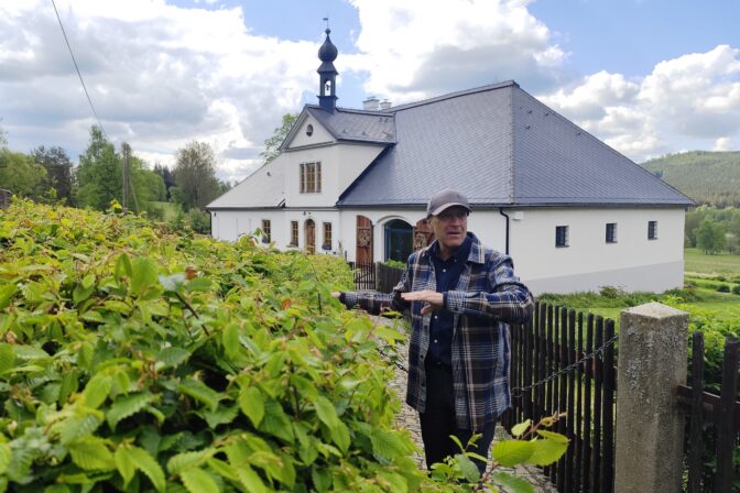 Skelmistrovský dom, v ktorom sa dnes ukrýva unikátna galéria.