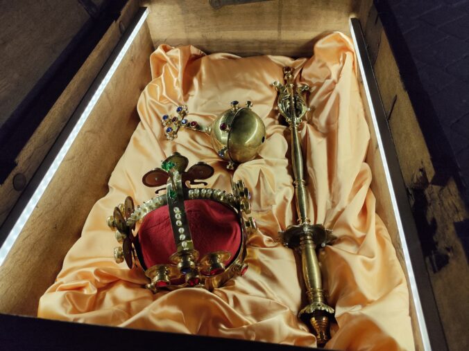 Korunovačné klenoty boli na Křivokláte počas husitských vojen.