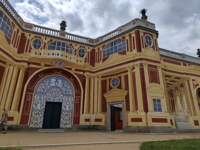 Oranžéria zámku Dobříš.