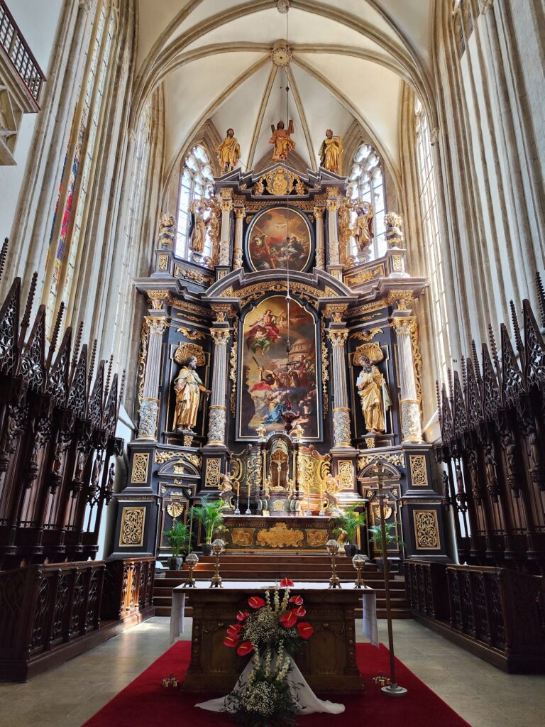 Kostol sv. Jakuba v Kutnej Hore.