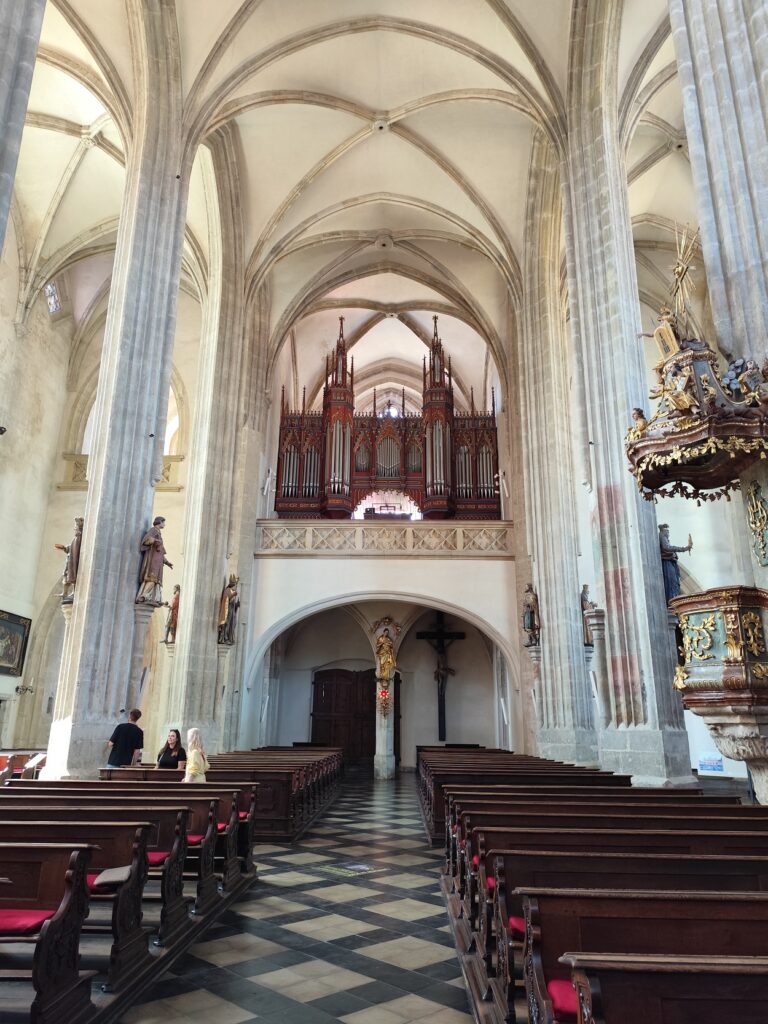 Kostol sv. Jakuba v Kutnej Hore.