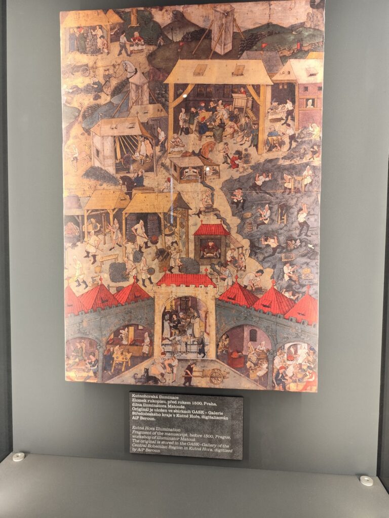 Expozícia, ktorá vás prevedie životom kutnohorských baníkov, a kde si môžete vyraziť vlastnú mincu.