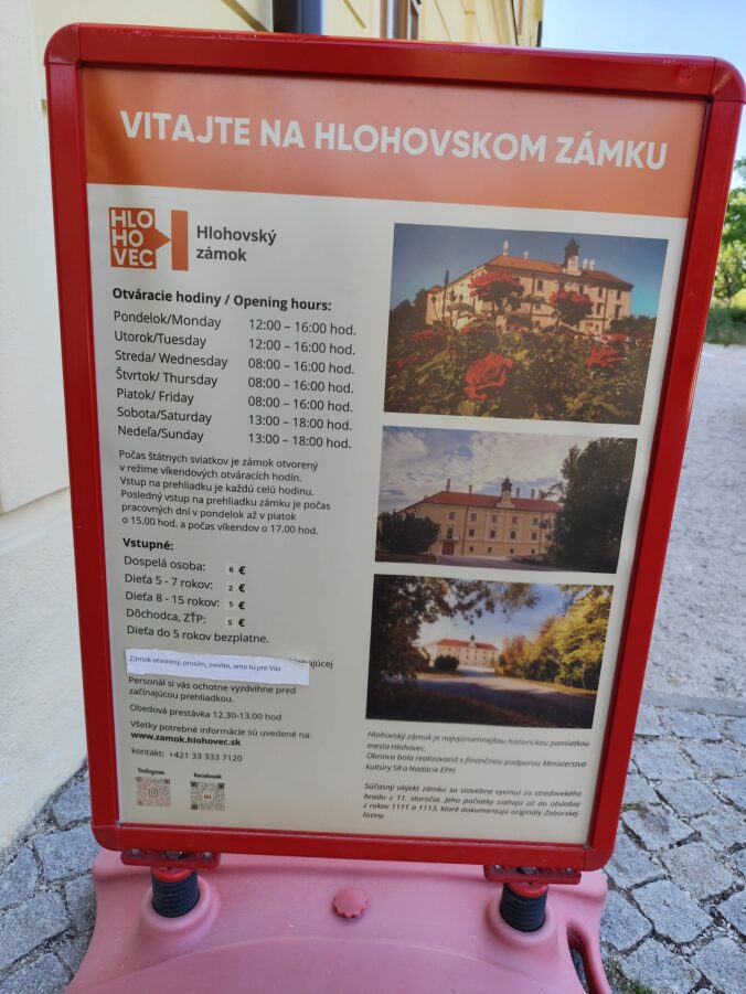 Hlohovský zámok patrí k najvýznamnejším pamiatkam regiónu