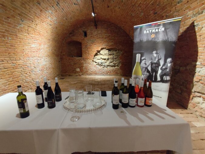 V pivniciach zámku je možná ochutnávka vín.