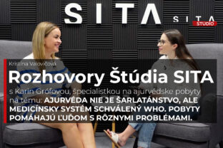 Špecialistka na ajurvédske pobyty Karin Grófová počas rozhovoru pre agentúru SITA.