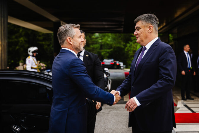 Prezident: Oficiálna návšteva Chorvátska