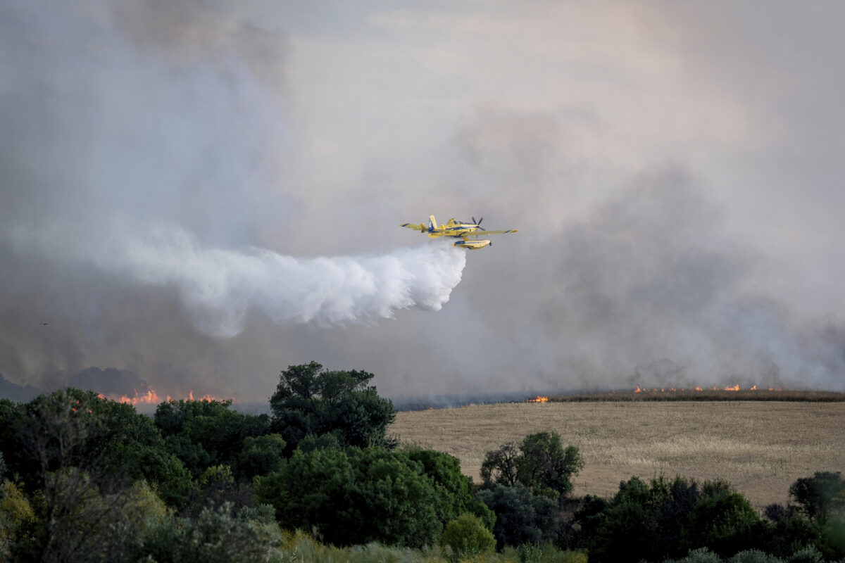Spain Madrid Wildfire