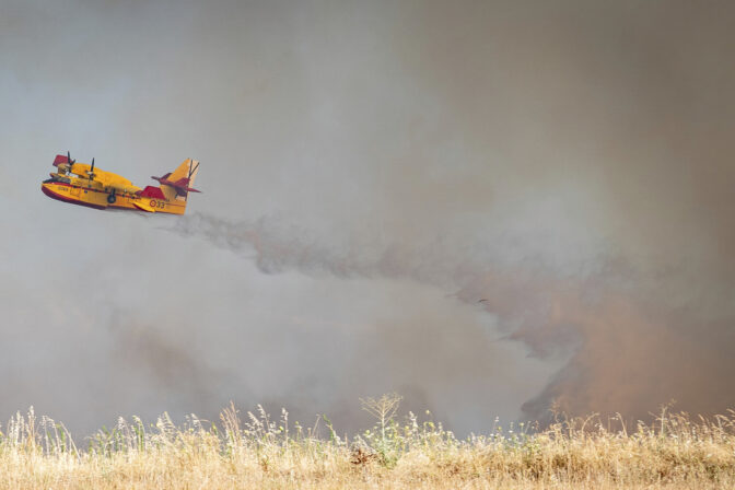 Spain Madrid Wildfire