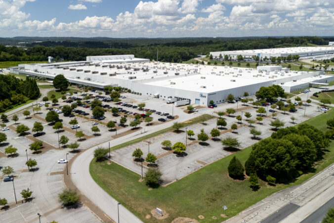 závod Toyota krajina