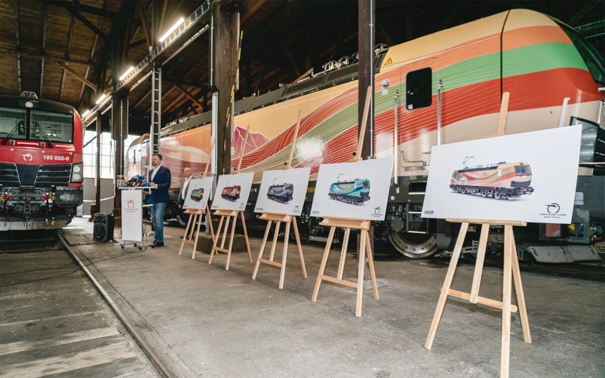 ZSSK: Rušne Siemens Vectron s novým dizajnom