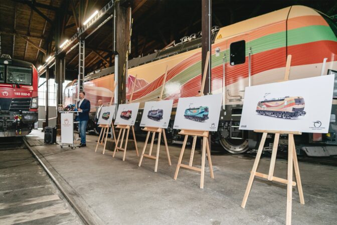 ZSSK: Rušne Siemens Vectron s novým dizajnom