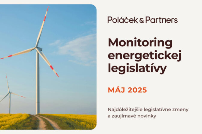 Monitoring energetickej legislatívy máj 2025