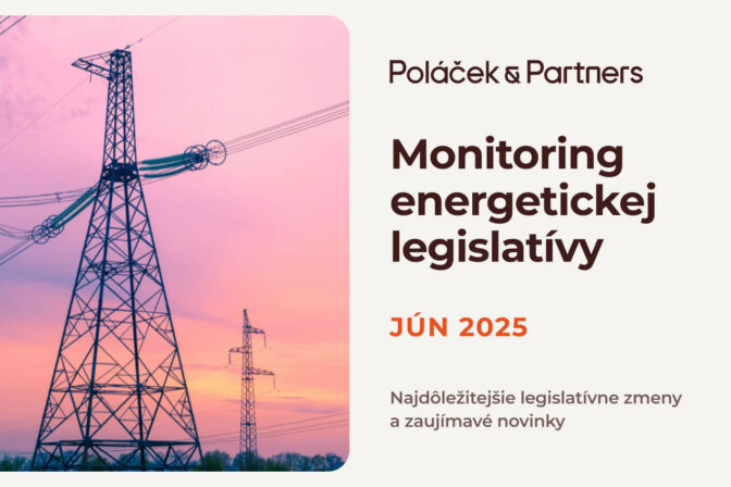 Monitoring energetickej legislatívy jún 2025