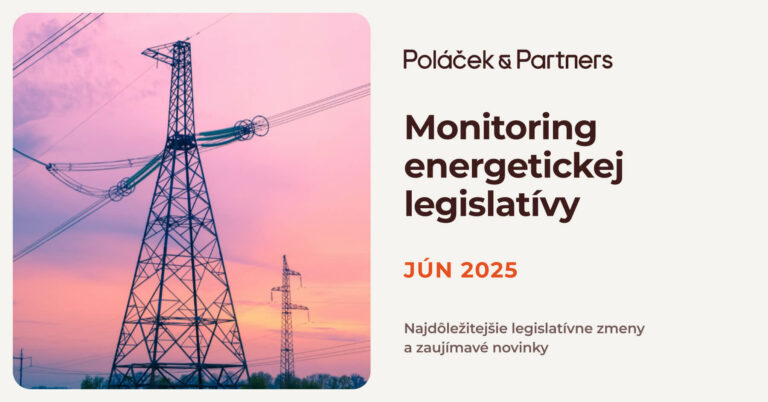 Monitoring energetickej legislatívy jún 2025