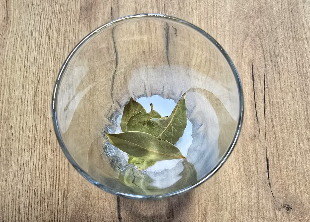 Bobkový list a soľ