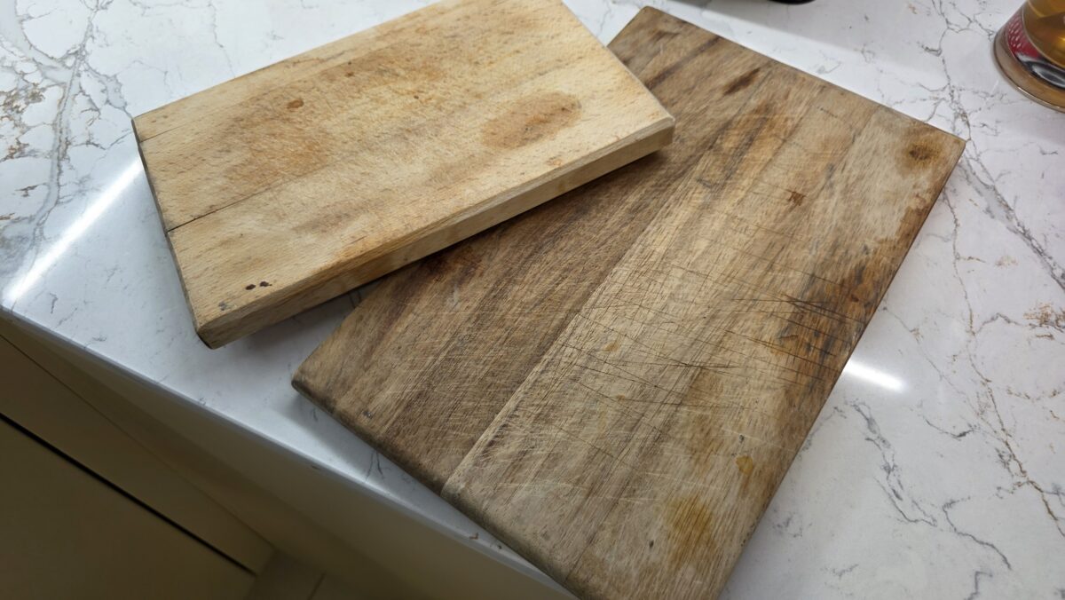 drevené krájacie dosky