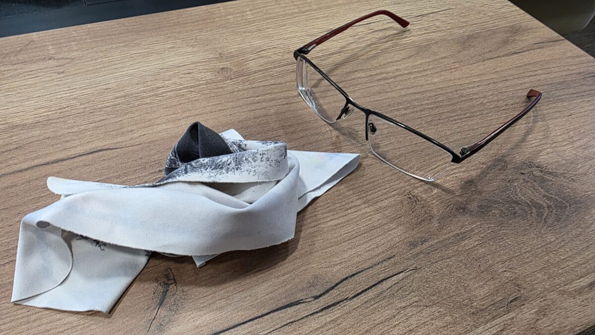 okuliare vždy dokonale čisté