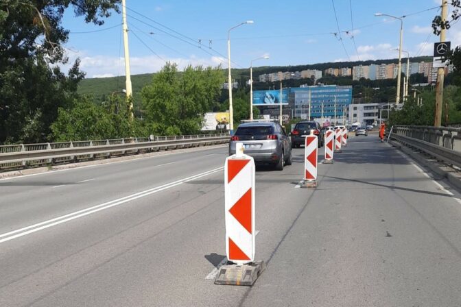 Košice, most, Hlinkova ulica