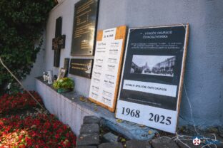 Pamätník obetí invázie v auguste 1968 v Poprade