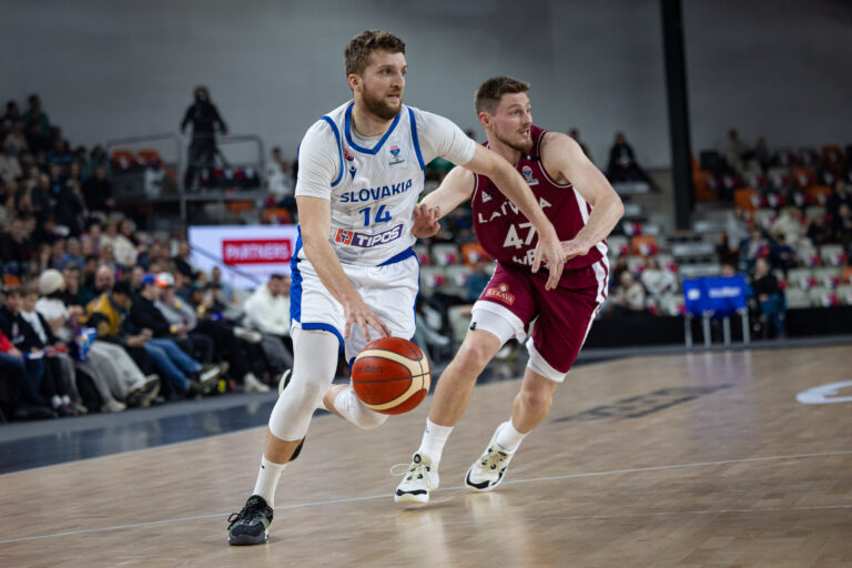 BASKETBAL: Slovensko - Lotyšsko