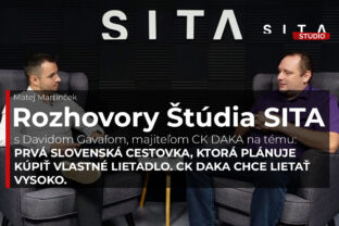 David Gavaľa, majiteľ CK DAKA počas rozhovoru s Matejom Martinčekom pre agentúru SITA.